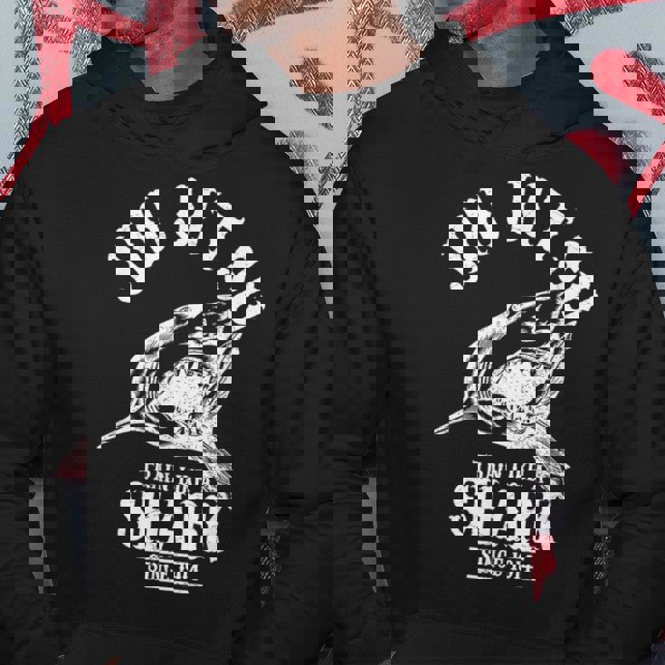 Bjj ブラジリアン柔術電車 サメのように パーカー 面白い贈り物