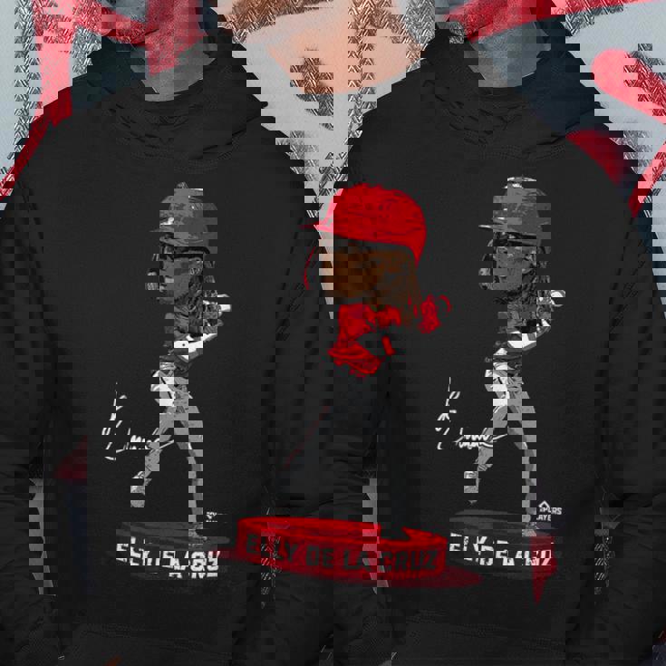 Bobblehead Elly De La Cruz Cincinnati Mlbpa パーカー 面白い贈り物