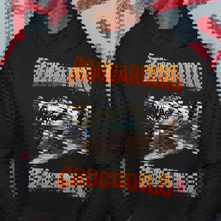 Bombardino Crocodilo イタリアンブレインロットミーム パーカー 面白い贈り物