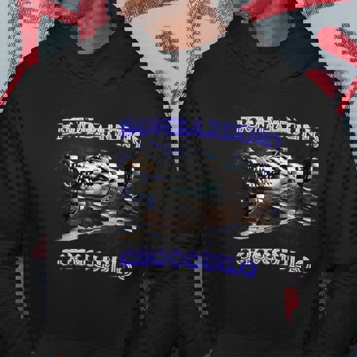 Bombardino Crocodilo Bootleg Brainrot イタリアン ブレイン ミーム パーカー 面白い贈り物