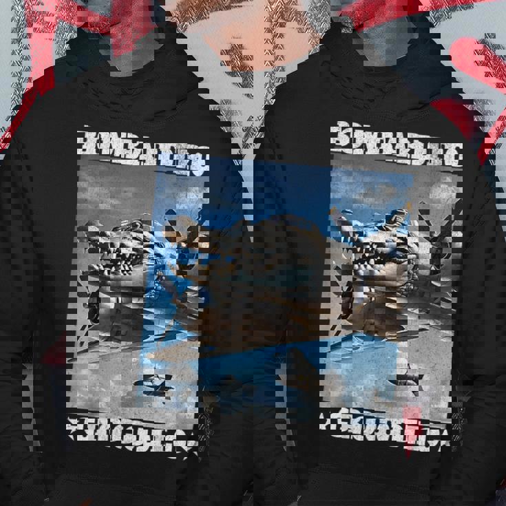 Bombardiro Crocodilo イタリアンブレインロットミーム パーカー 面白い贈り物