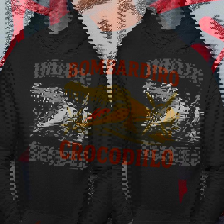 Bombardiro Crocodilo イタリアンブレインロットミーム パーカー 面白い贈り物