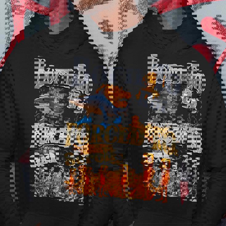 Born To Rot 強制スクロールされた面白いイタリアンブレインロットミーム パーカー 面白い贈り物