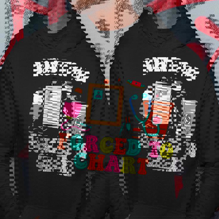 Born To Yap 強制的にチャートナース卒業 パーカー 面白い贈り物