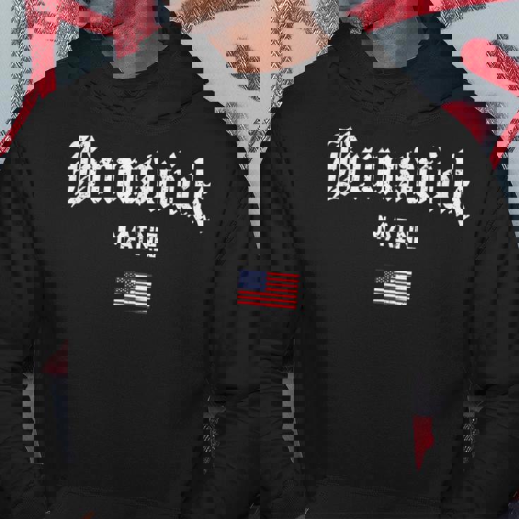 Brunswick Maine Gothic パーカー 面白い贈り物