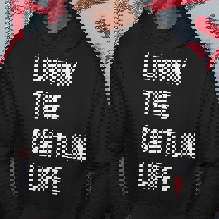 Caitlin の人生を生きている Caitlin パーカー 面白い贈り物