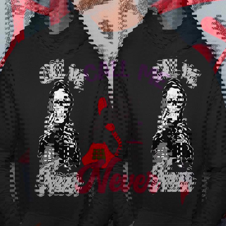 Calle Me Never アンチバレンタインデー パーカー 面白い贈り物