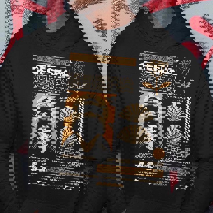 Camisa Japonesa Geisha Asiática Sudadera Regalos divertidos