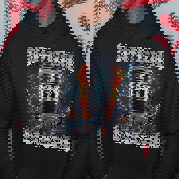 Cappuccino Assassino パーカー 面白い贈り物