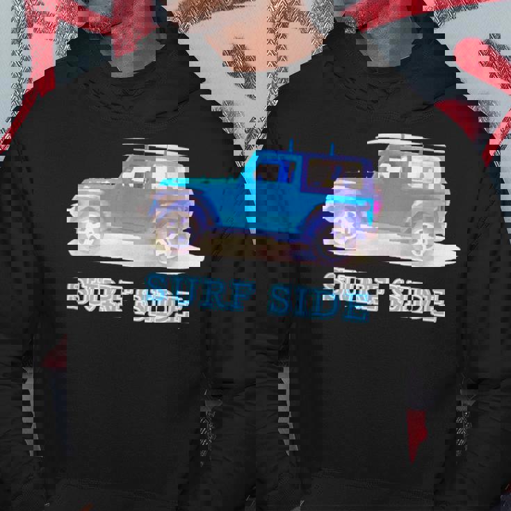 The Car On Theeaside【Surfide サーフサイド】車 サーフィン／サーファー 夏・海 パーカー 面白い贈り物