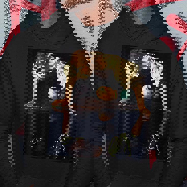 Caravaggioによるnarcissus（Narciso） パーカー 面白い贈り物