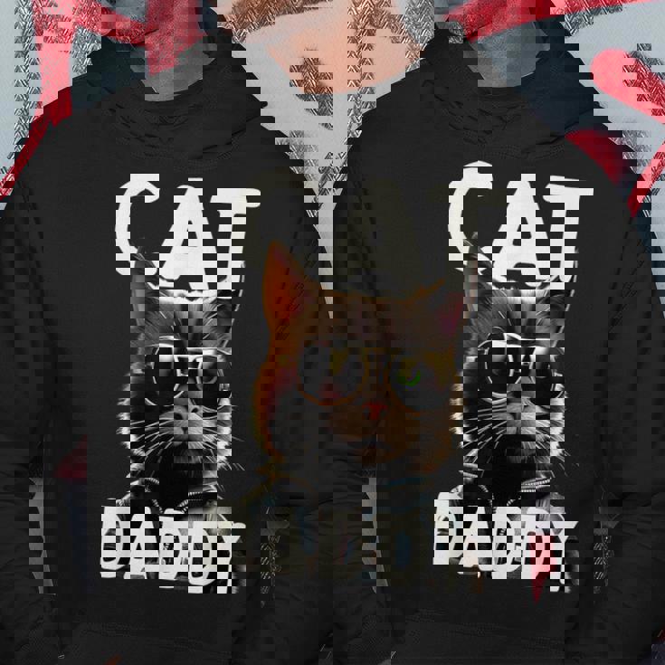 Cat Daddy 猫のお父さん 猫のお父さん お父さん ハウス 猫のお父さん 父の日 猫 パーカー 面白い贈り物