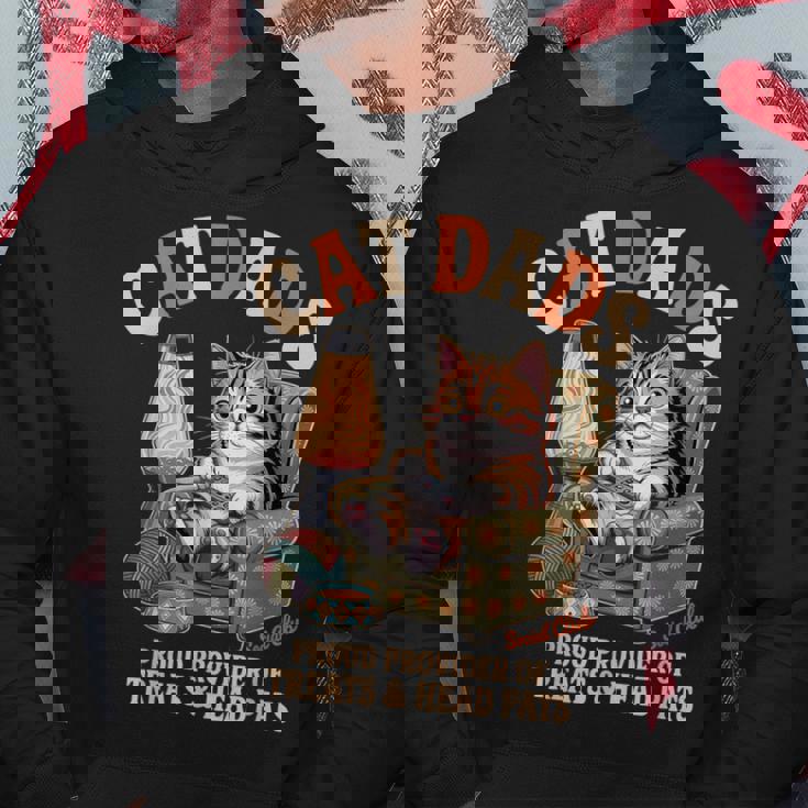 Cat Dadsocial Club Cat Dad ビンテージ パーカー 面白い贈り物