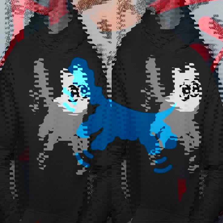 Catwimming Kitten In Water Cute Animalwimmer パーカー 面白い贈り物