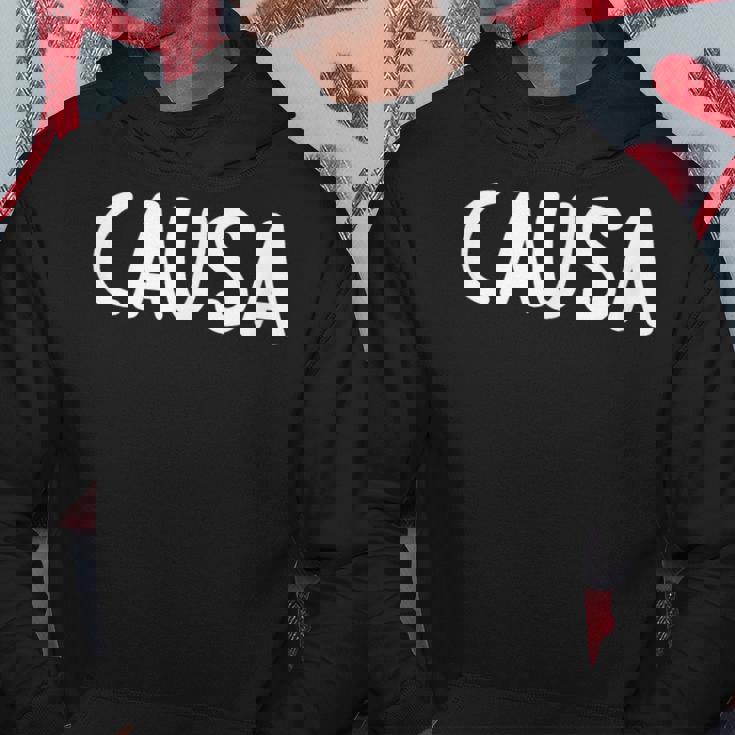 Causa フードデザイン メンズ レディース キッズ 面白い カウサ パーカー 面白い贈り物