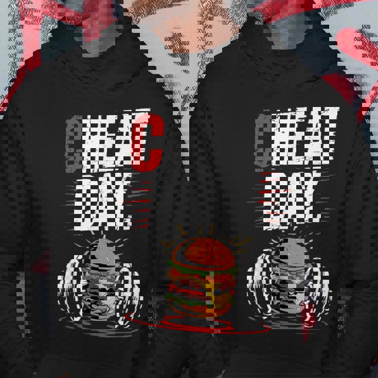 Cheat Day チート・デイ フィットネス 気ままなジム ブレイク ダイエット 冷え込む日 パーカー 面白い贈り物