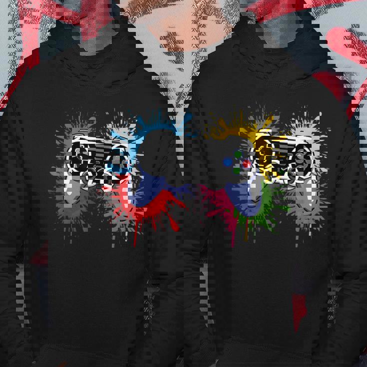 Control All Theideo Game Controller ゲーマー ボーイズ メンズ パーカー 面白い贈り物