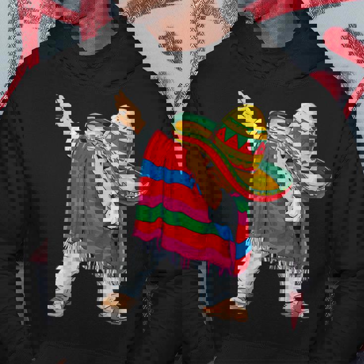 Dabbing メキシカン ポンチョ シンコ・デ・マヨ ボーイズ メンズ ソンブレロ ダブ パーカー 面白い贈り物