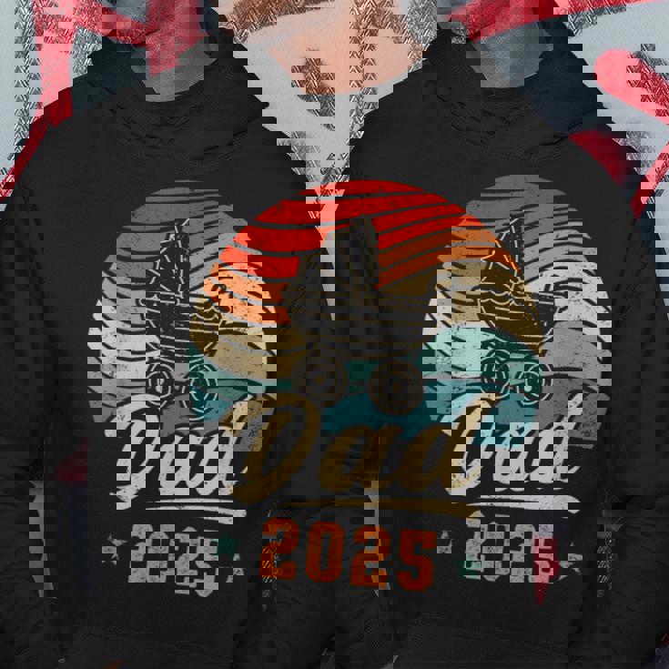 Dad 2025 歳 新しい父親 赤ちゃん発表 父性 パーカー 面白い贈り物