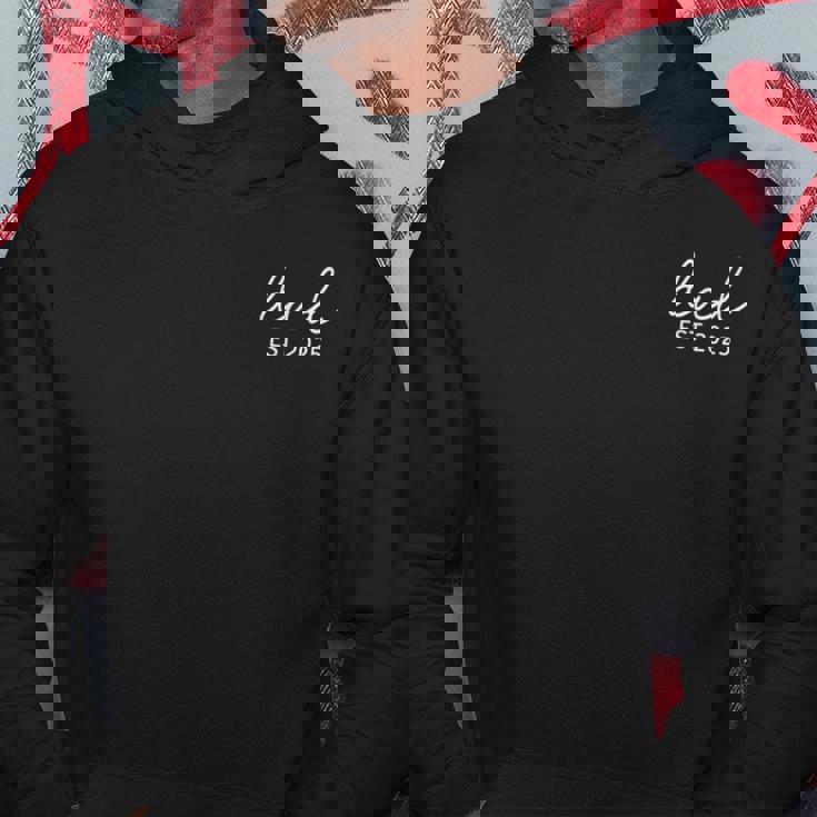 Dad Est 2025 赤ちゃんのお父さんが初めて父の日になることを期待 パーカー 面白い贈り物