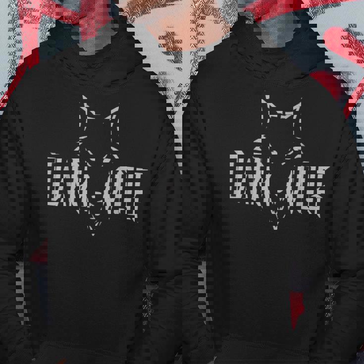 Dark Wolf Graphic Fierce Animaltreetwear パーカー 面白い贈り物