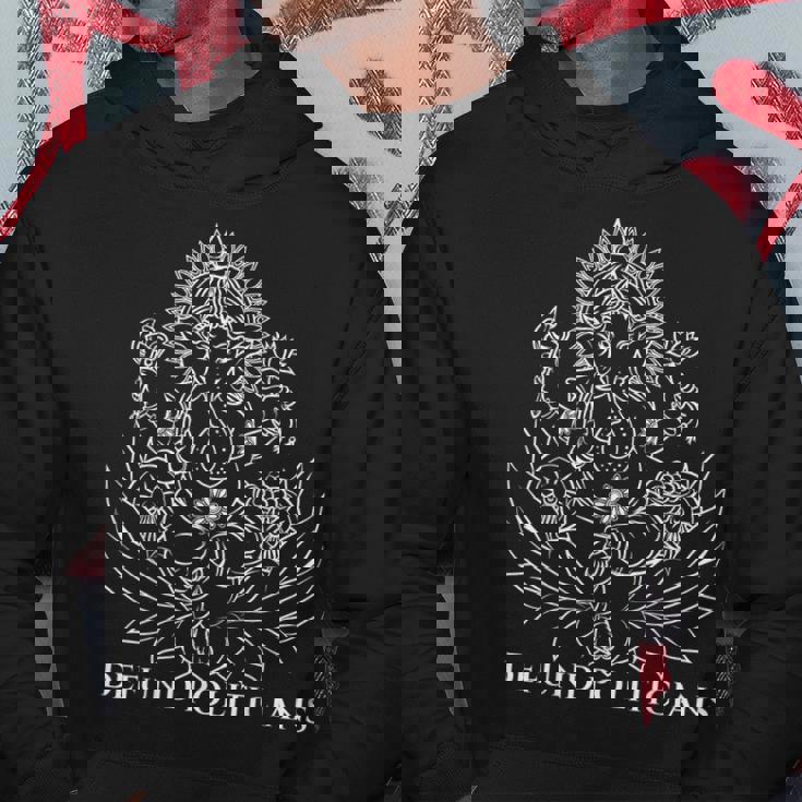 Defund Politicians パーカー 面白い贈り物