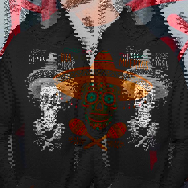 Dia -De-Los- Muertosグラフィック パーカー 面白い贈り物