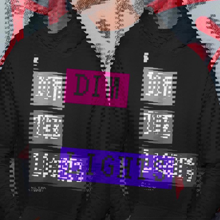 Dim The Lights 007 メンズ ロック ライブ フェス バンド ゲーム 音楽 おしゃれ 男女兼用 キッズ パーカー 面白い贈り物