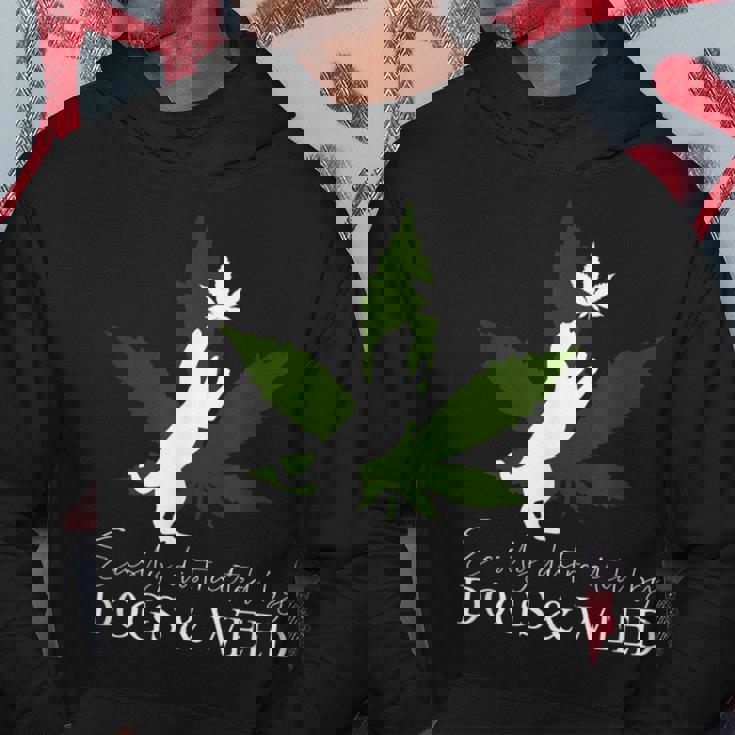 Dog And Weed ファニーマリファナtシャツ パーカー 面白い贈り物