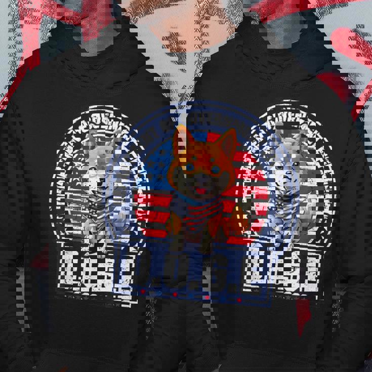 Doge DOGE 政府効率省 パーカー 面白い贈り物