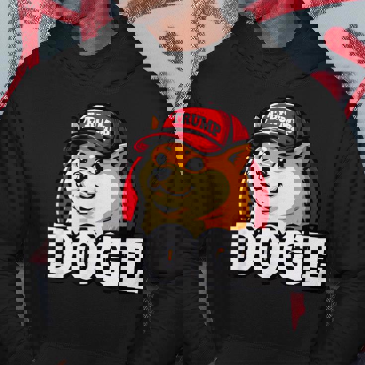 Doge Trump Hodl Cryptocurrency パーカー 面白い贈り物