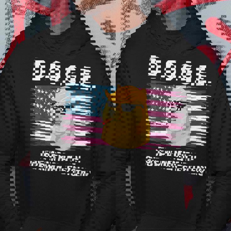 Doge 政府効率省 トランプ柴犬 パーカー 面白い贈り物