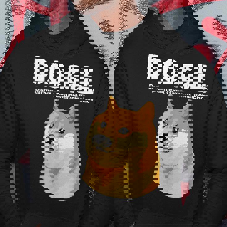 Doge政府効率省 パーカー 面白い贈り物