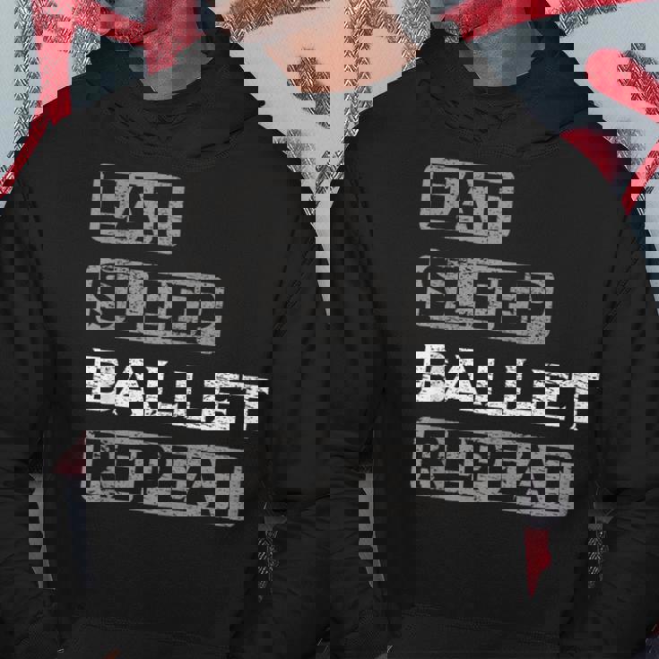 Eatleep Ballett Repeat パーカー 面白い贈り物