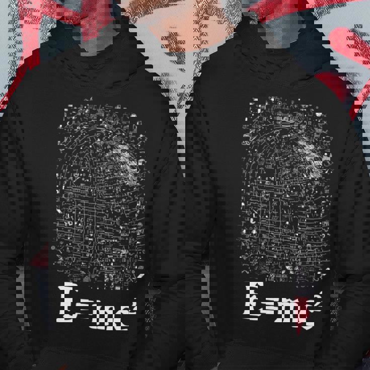 EMc2 方程式 物理学 相対性理論 数学 数学 長袖tシャツ パーカー 面白い贈り物