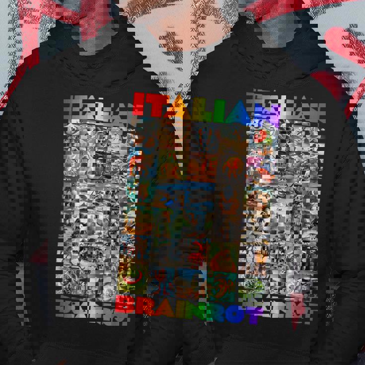 Every Italian Brainrot Meme Italian Brainrotコレクション パーカー 面白い贈り物