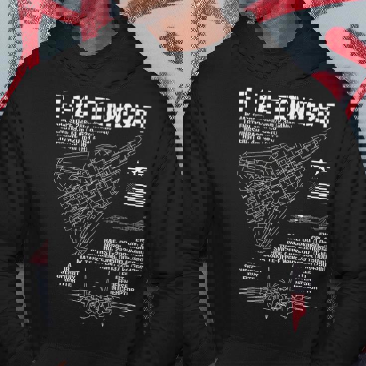 F-14 Tomcat 戦闘機 ジェット仕様 軍用飛行機 F14 Tomcat パーカー 面白い贈り物