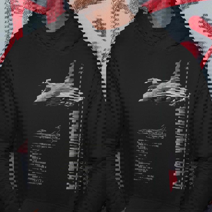 F-16 バイパー ファイティング ファルコン ジェット戦闘機仕様 パーカー 面白い贈り物