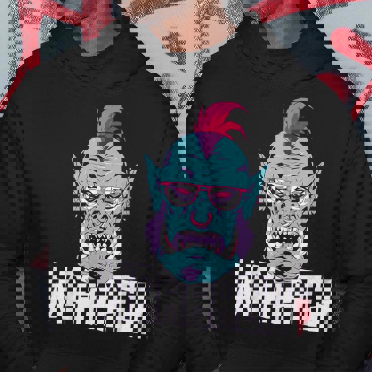 Fantasy Ork Mmorpg Rpg ゲーマーヘッド パーカー 面白い贈り物