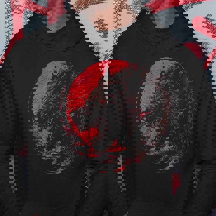 Fenrir Norse Wolf パーカー 面白い贈り物