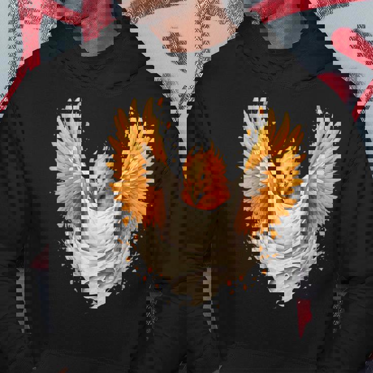 Firebird Reborn Rejuvenation 神話の鳥 アートワーク フェニックス パーカー 面白い贈り物