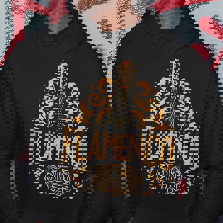 Flamenco スパニッシュギター フラメンコギターアート パーカー 面白い贈り物