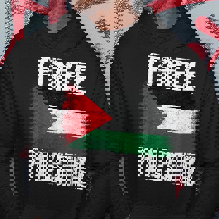Free Palestine Free Gaza パレスチナの旗無料パレスチナ パーカー 面白い贈り物