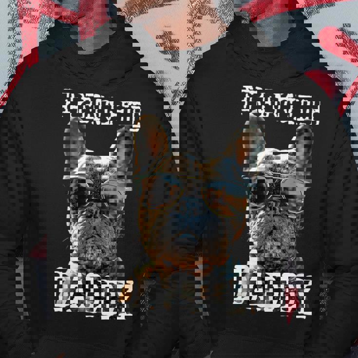 Frenchie Daddyフレンチー パパ 父の日 フレンチブルドッグ パーカー 面白い贈り物