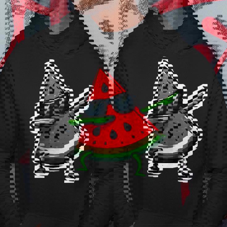 Dabbing スイカ サマーフルーツサングラス スイカ パーカー 面白い贈り物