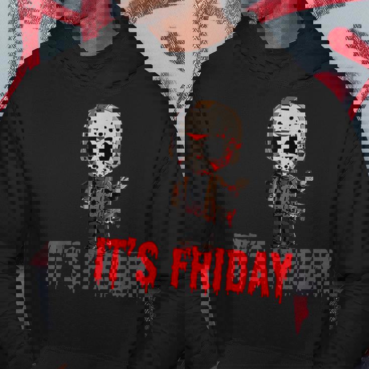 Friday 13Th ファニーハロウィンホラー パーカー 面白い贈り物