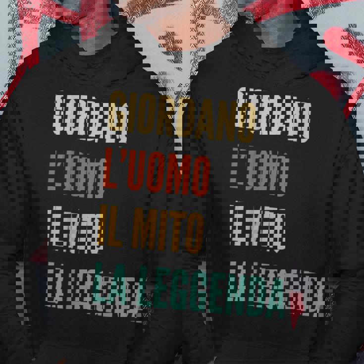 Italian First Name Giordano パーカー 面白い贈り物