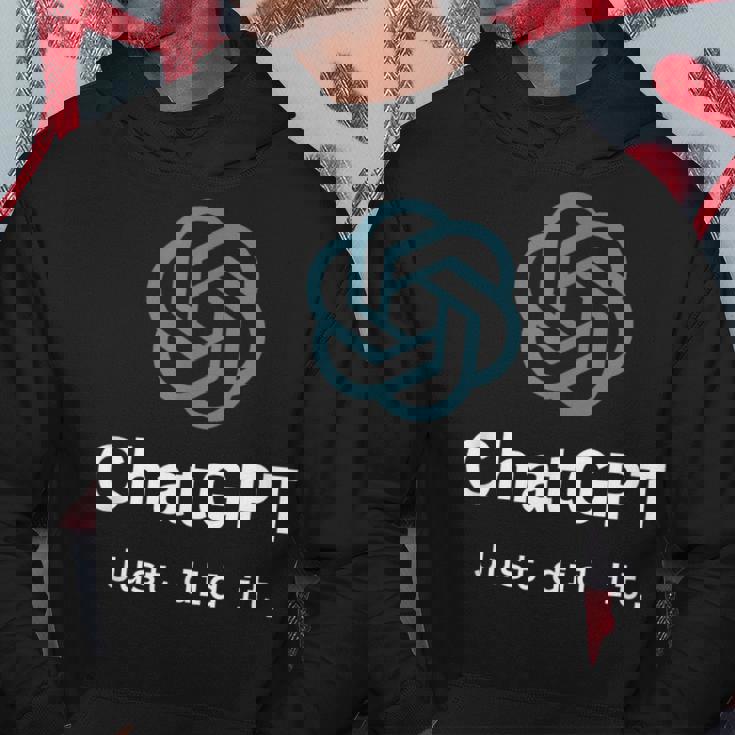 Nerd Chatgpt Just Did It デザイン パーカー 面白い贈り物