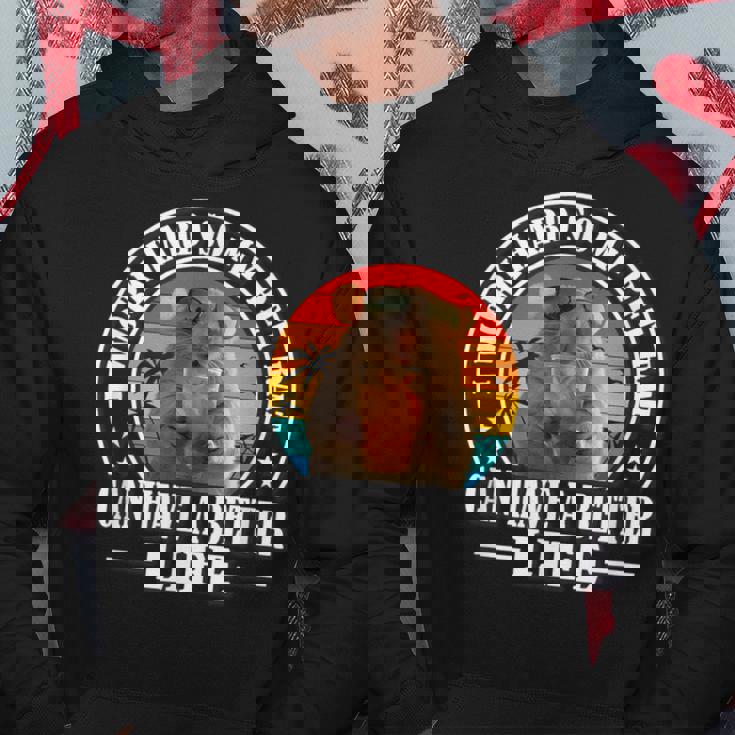 Work Hard Better Life Retrointage Pet Rat Lover パーカー 面白い贈り物