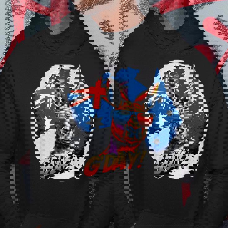 G'dayオーストラリアのお土産カンガルー。 パーカー 面白い贈り物